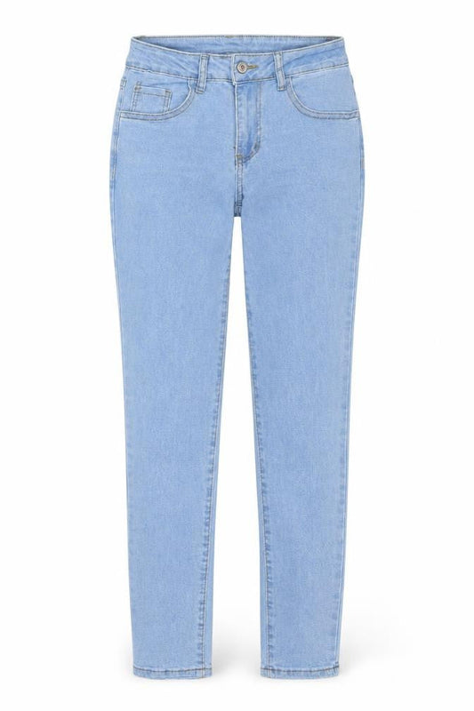 Jeans Womens Blue Cotton Skinny Jeans Size XS L27 in Regular Zip