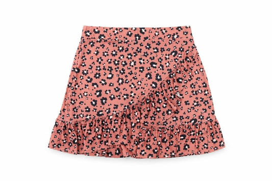 Oasis Womens Pink Floral Polyester Mini Skirt Size M