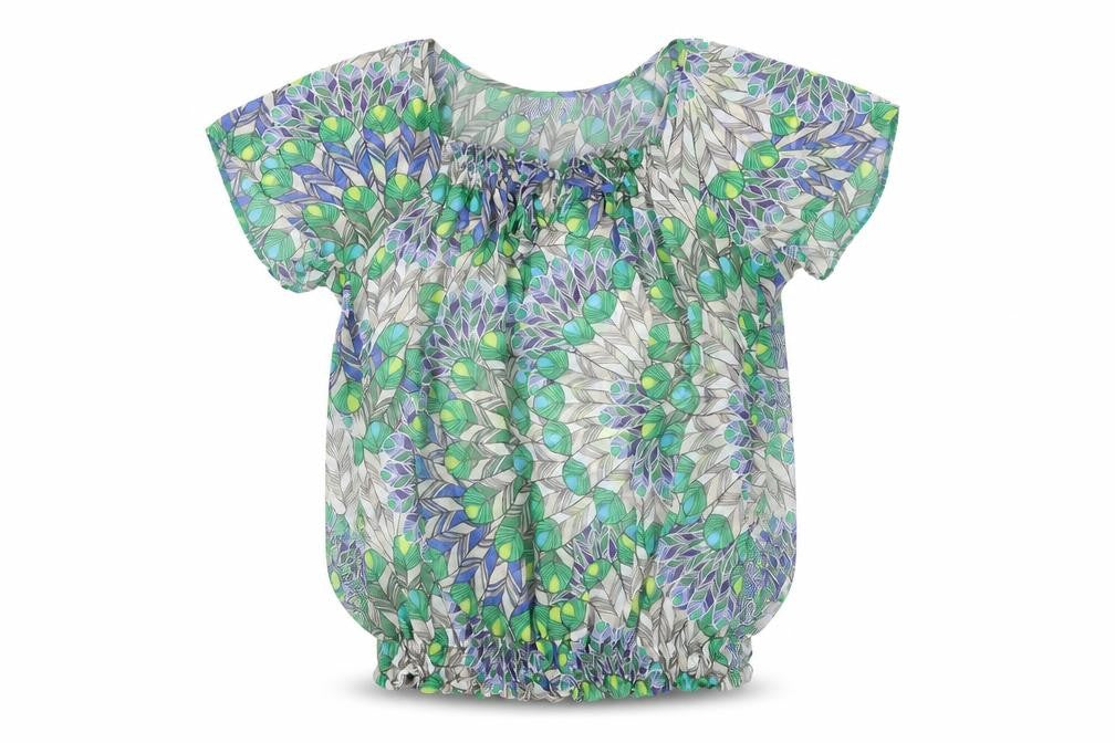 Wallis Womens Multicoloured Geometric Polyester Basic Blouse Size S Scoop Neck