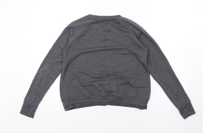 John Lewis Womens Grey Polyester Pullover Sweatshirt Size XS Pullover