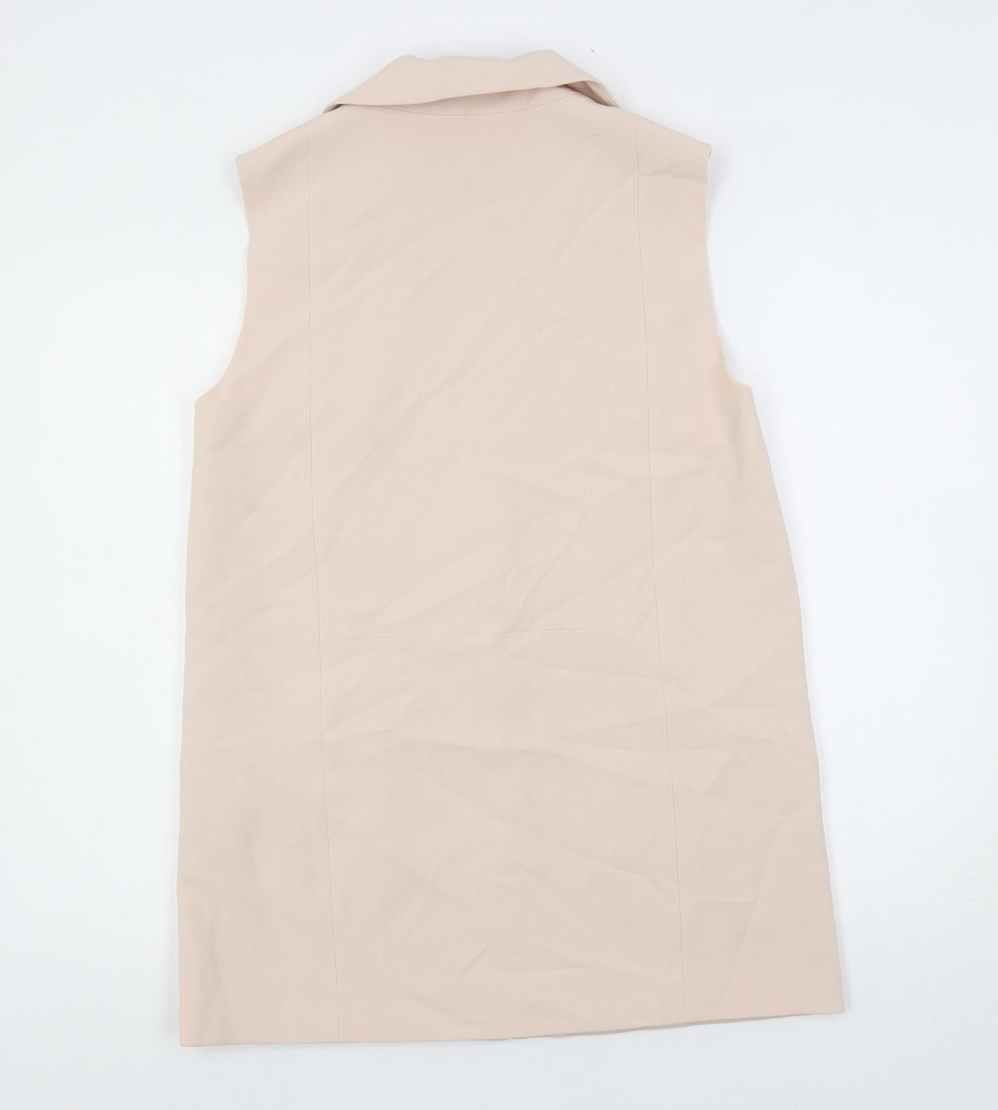 Oasis Womens Pink Jacket Waistcoat Size 12 - Open