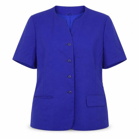 Debenhams Womens Blue Jacket Blazer Size 16 Button