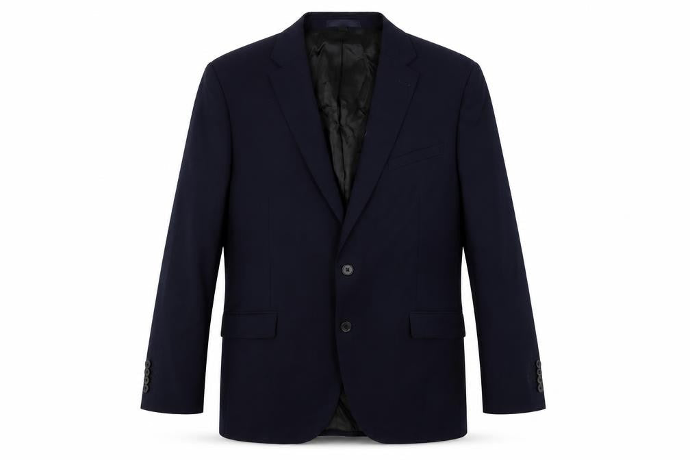 Autograph Mens Blue Wool Jacket Suit Jacket Size 44 Regular