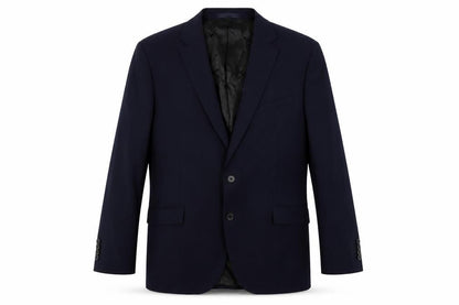 Front view of Autograph men’s blue wool jacket suit jacket, size 44, regular
