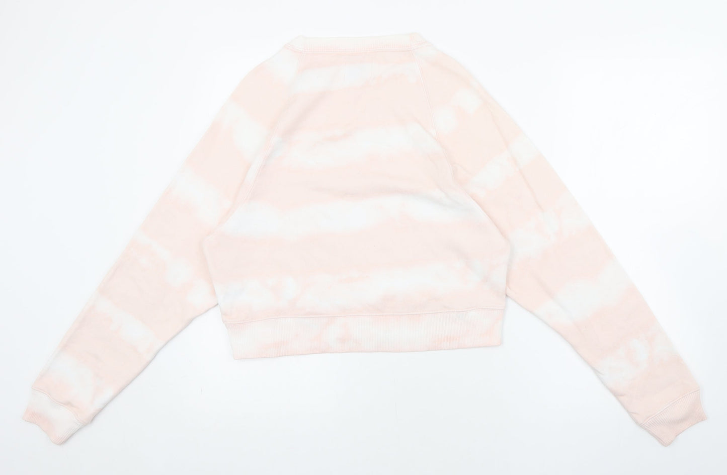 Gilly Hicks Womens Pink Cotton Pullover Sweatshirt Size XS Pullover - Striped Tie Dye