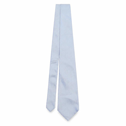 Michaelis Mens Blue Striped Silk Pointed Tie One Size