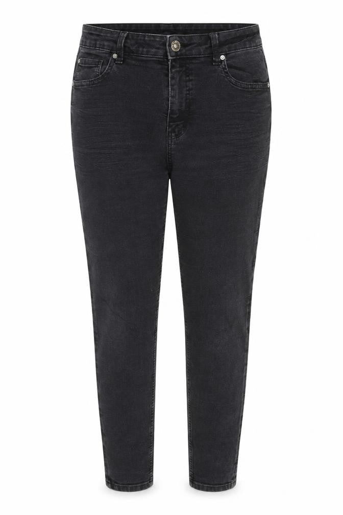 Marks & Spencer Womens Grey Cotton Skinny Jeans Size 16 L26 in Regular Zip