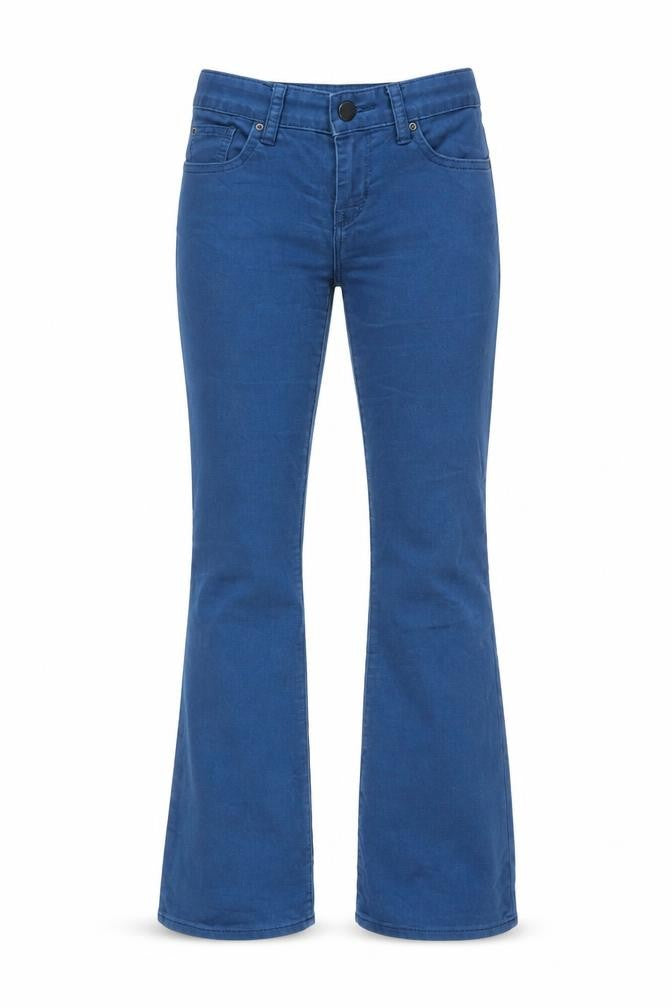 Gap Womens Blue Cotton Bootcut Jeans Size 32 in L29 in Regular Zip