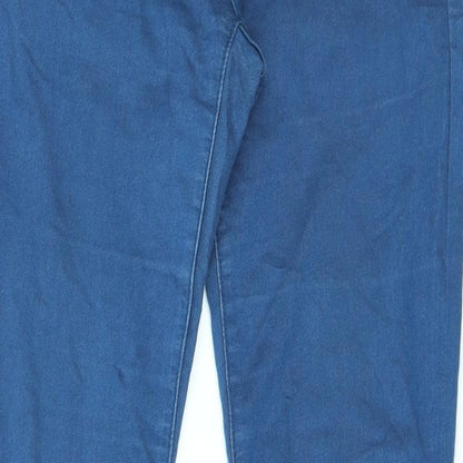 Gap Womens Blue Cotton Bootcut Jeans Size 32 in L29 in Regular Zip