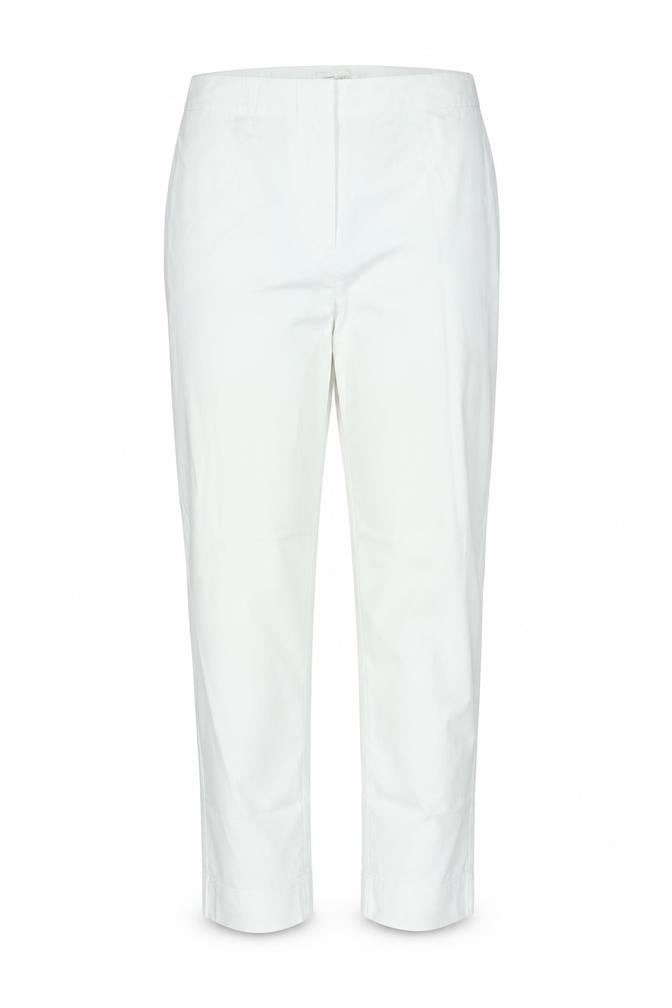 Pomodoro Womens White Viscose Trousers Size 18 L26 in Regular