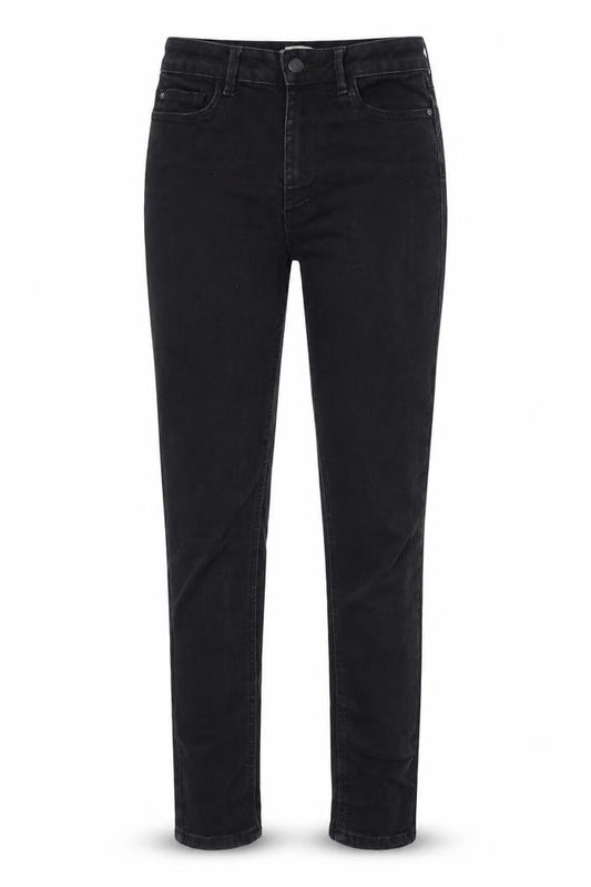 New Look Womens Black Cotton Skinny Jeans Size 8 L27 in Regular Zip
