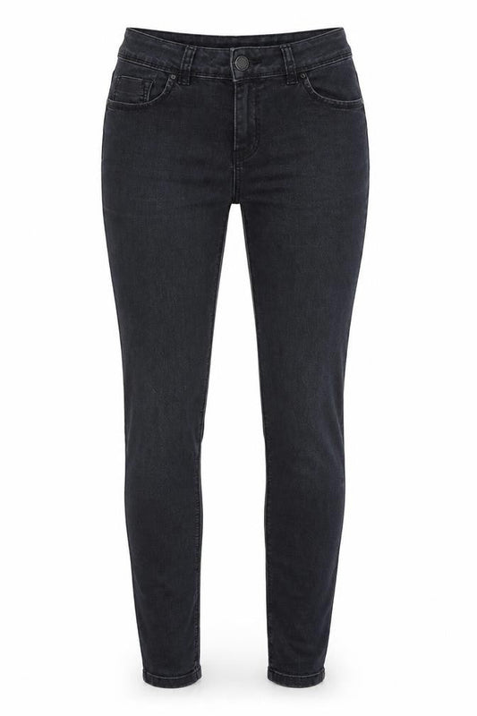 George Womens Black Cotton Skinny Jeans Size 10 L29 in Regular Zip - Super Skinny