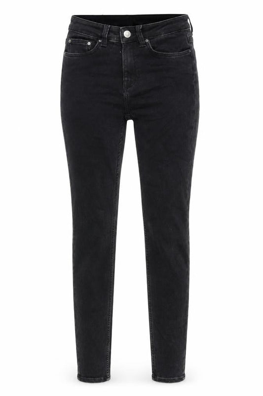 Weekday Womens Black Cotton Skinny Jeans Size 26 in L32 in Regular Zip