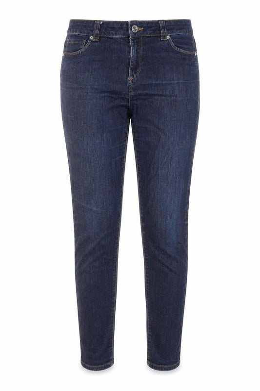 Cherokee Womens Blue Cotton Skinny Jeans Size 8 L30 in Regular Zip - Pockets, Belt Loops