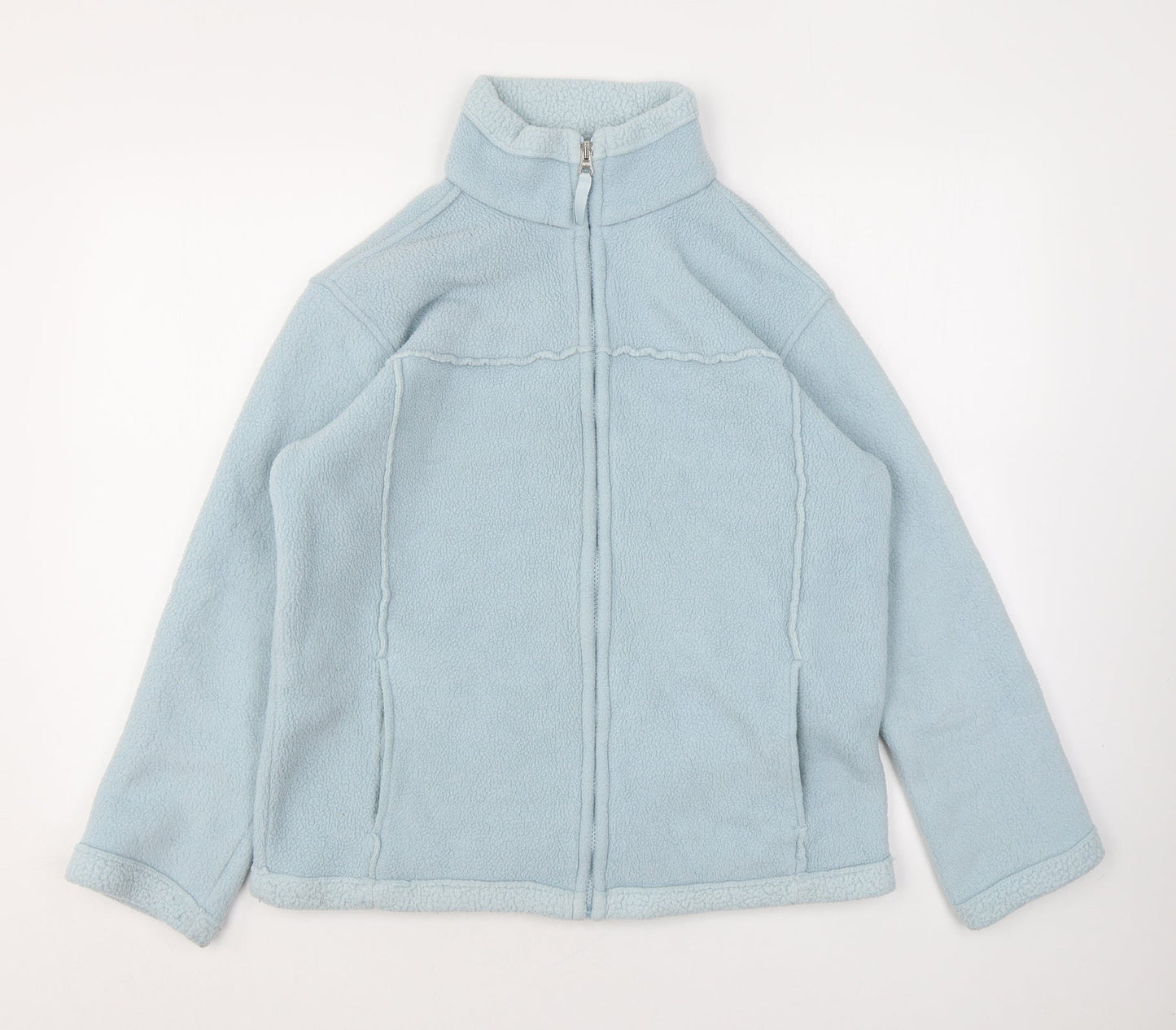 Marks and Spencer Womens Blue Jacket Size 12 Zip
