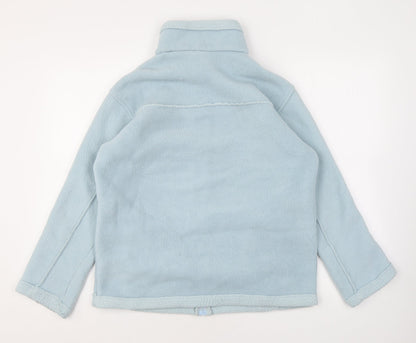 Marks & Spencer Womens Blue Jacket Size 12 Zip