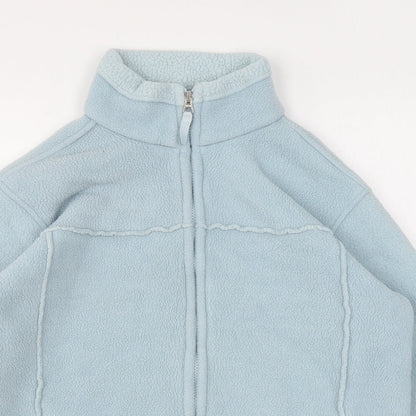 Marks & Spencer Womens Blue Jacket Size 12 Zip