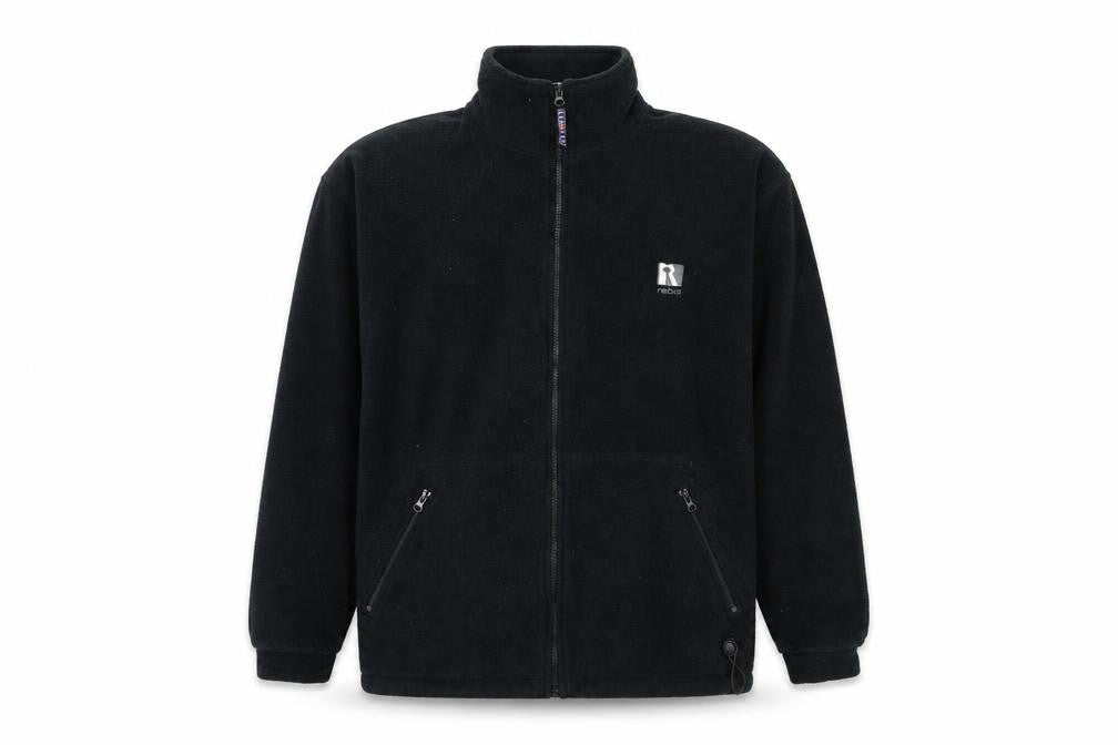JERZEES Mens Black Jacket Size L Zip