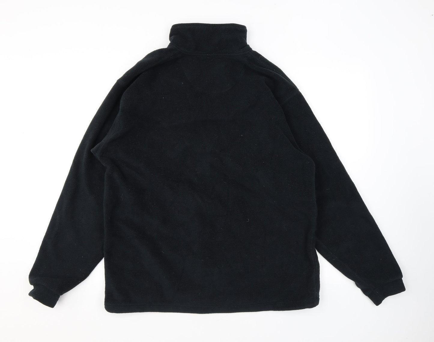 JERZEES Mens Black Jacket Size L Zip
