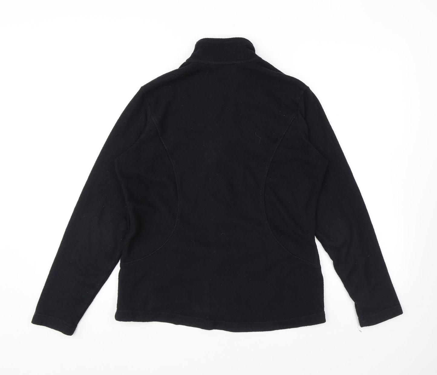 Marks and Spencer Womens Black Jacket Size 12 Zip