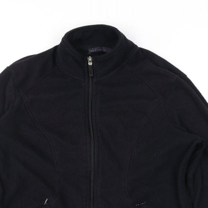 Marks & Spencer Womens Black Jacket Size 12 Zip