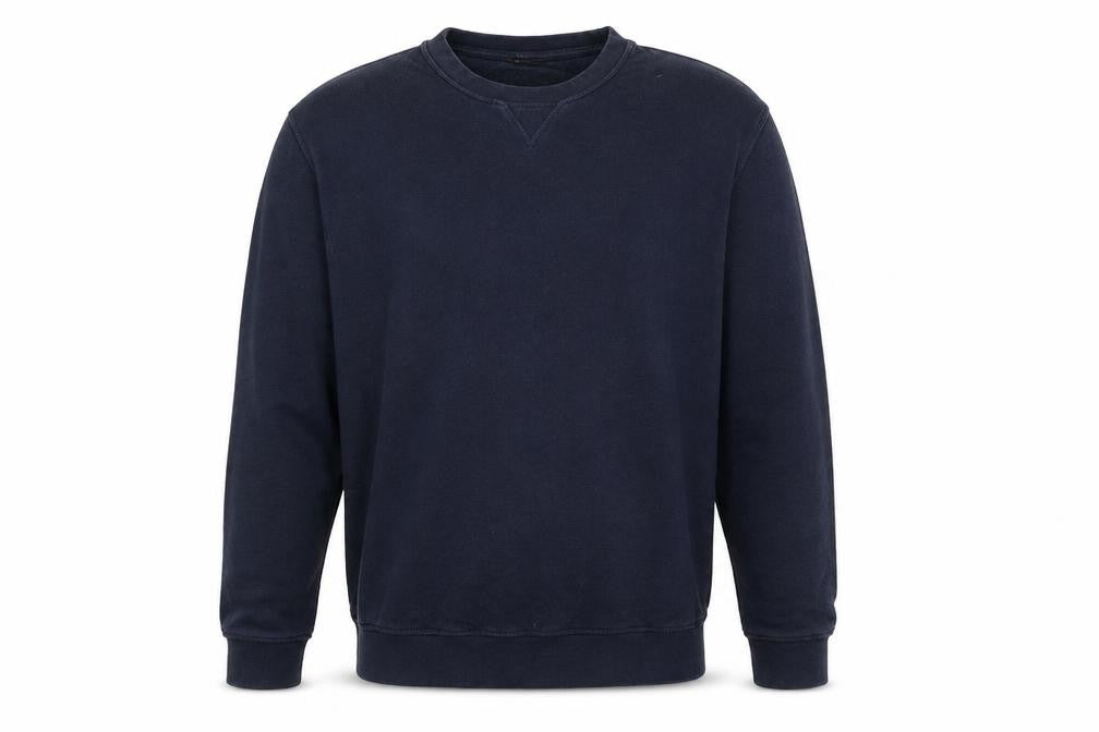 H&M Mens Black Cotton Pullover Sweatshirt Size L