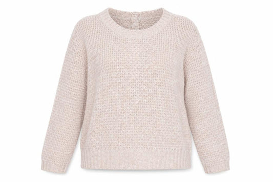 M&Co Womens Pink Round Neck Acetate Pullover Jumper Size 2XL