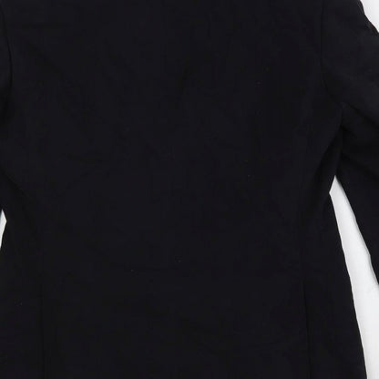 Blazer Mens Black Jacket Blazer Size 38 Button