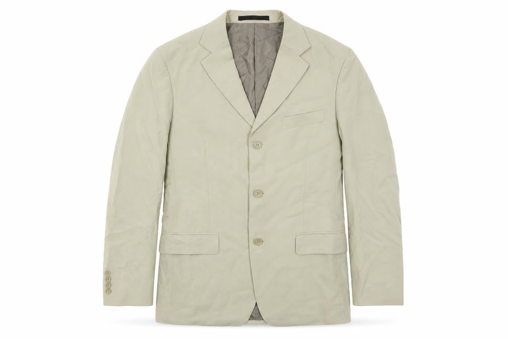 Marks & Spencer Mens Beige Lyocell Jacket Suit Jacket Size 38 Regular