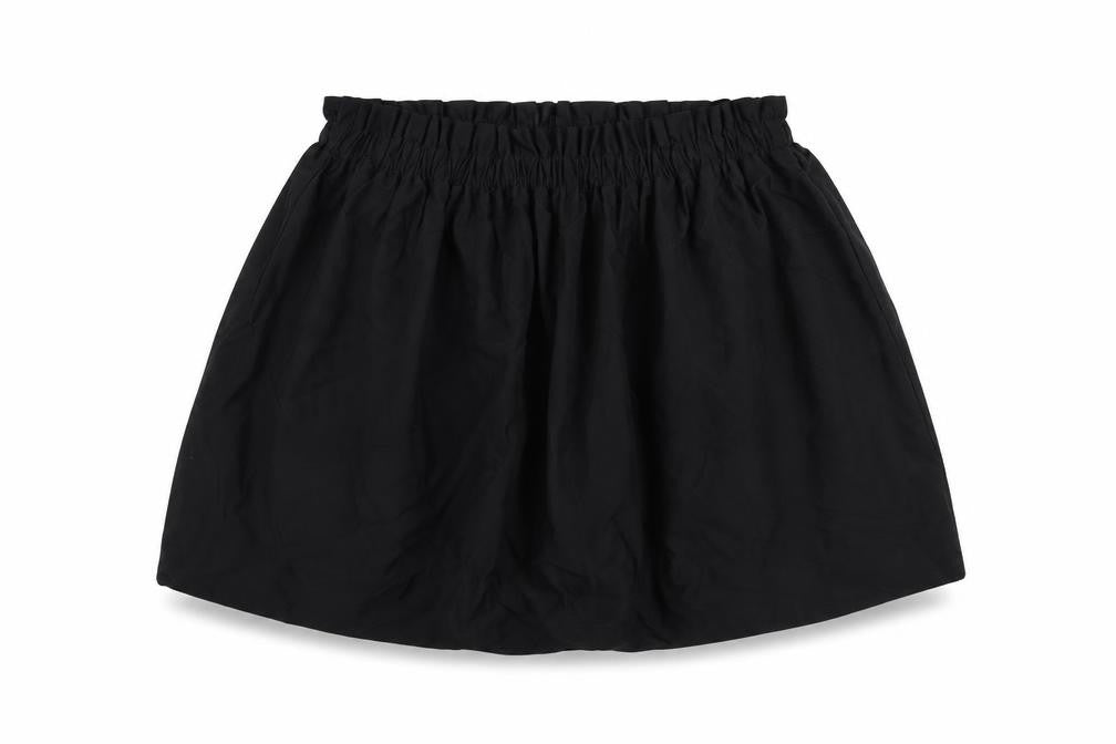 Zara Womens Black Polyester A-Line Skirt Size L