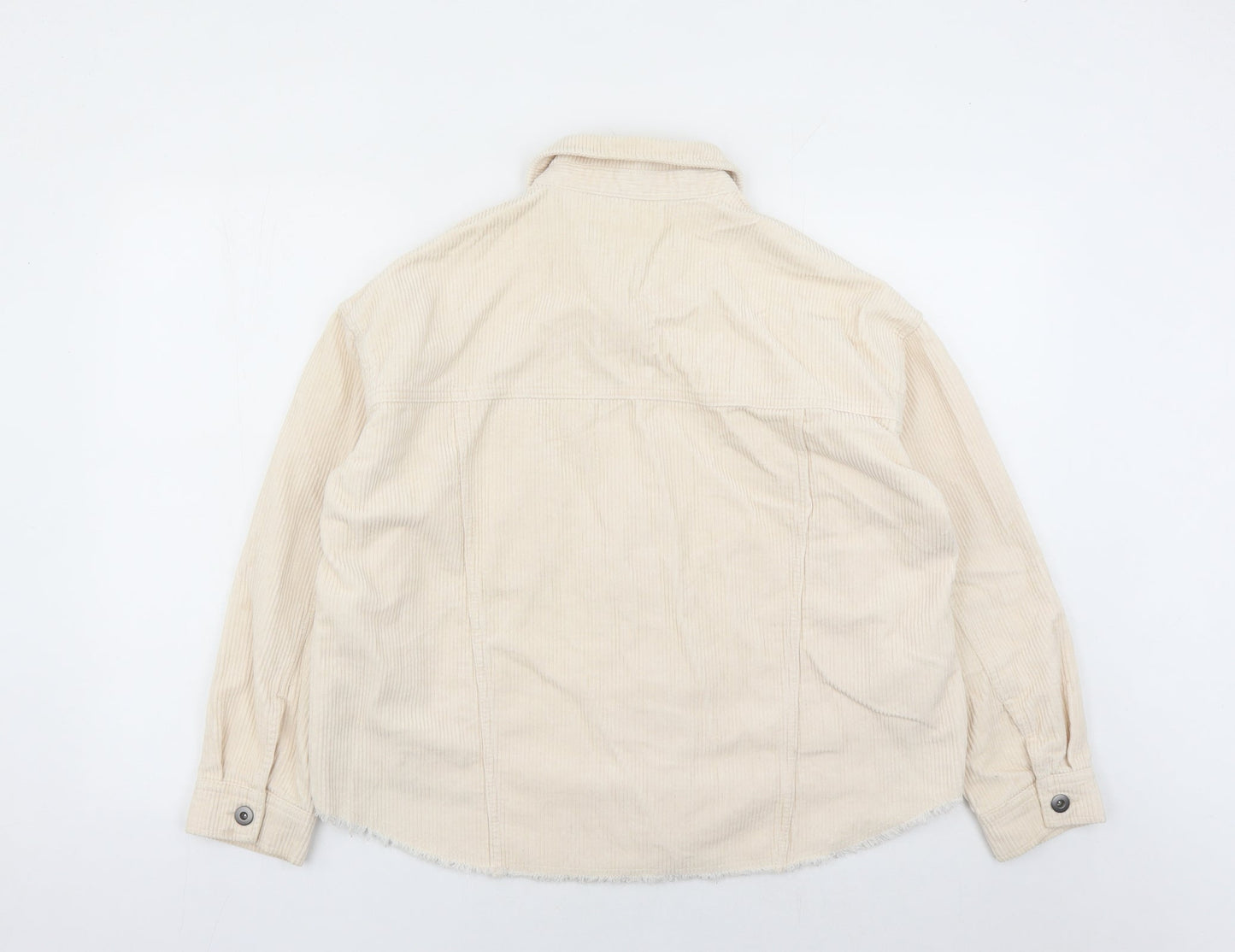 Zara Womens Beige Jacket Size XS Button