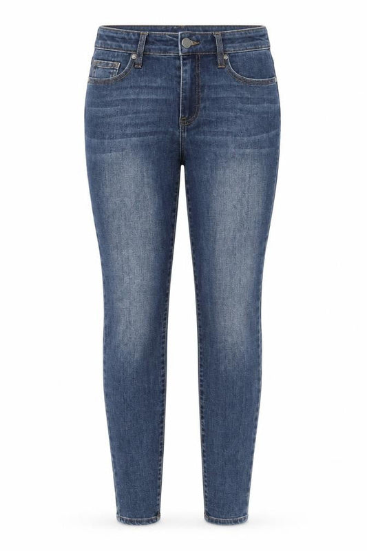 Buffalo Womens Blue Cotton Skinny Jeans Size 10 L28 in Regular Zip