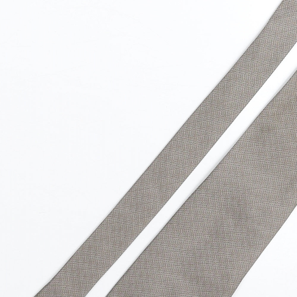 Valeria Boldi Mens Beige Polyester Pointed Tie One Size