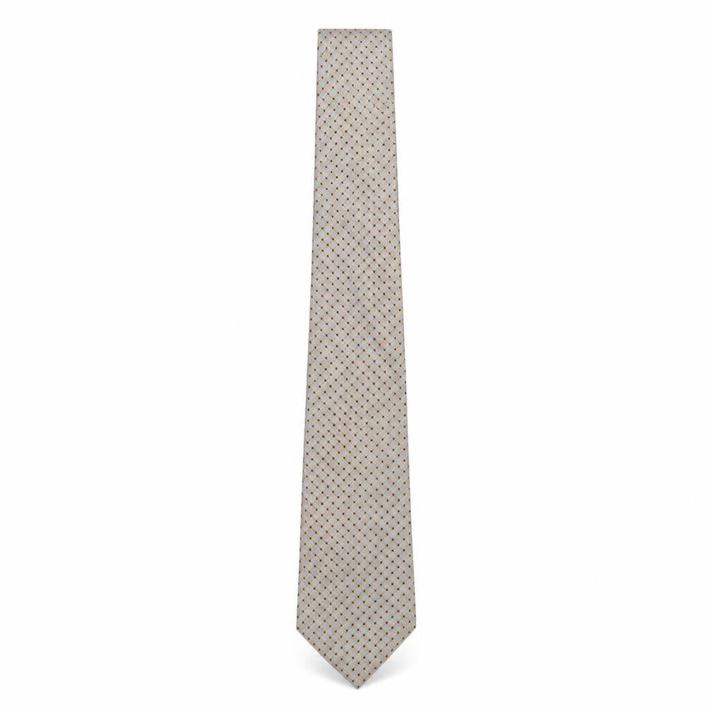 Dehavilland Mens Multicoloured Geometric Silk Pointed Tie One Size