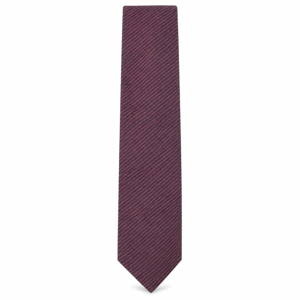 Peter Klinger Mens Blue Geometric Polyester Pointed Tie One Size - Porche