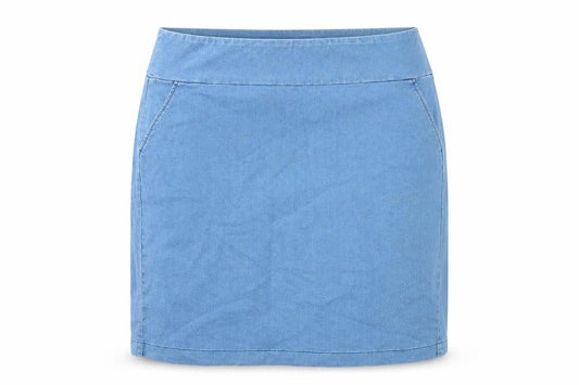 Kaleidoscope Womens Blue Cotton A-Line Skirt Size 20