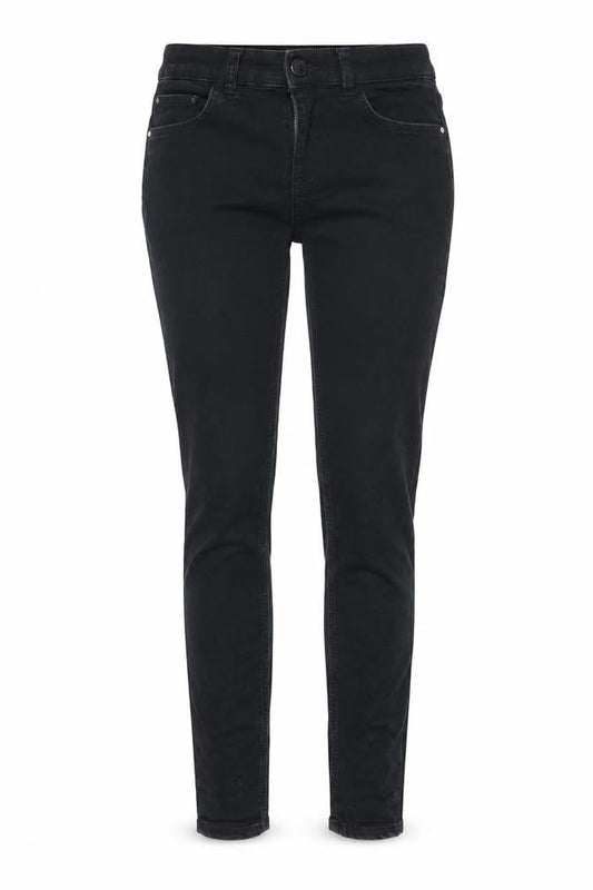 George Womens Black Cotton Skinny Jeans Size 10 L27 in Regular Zip