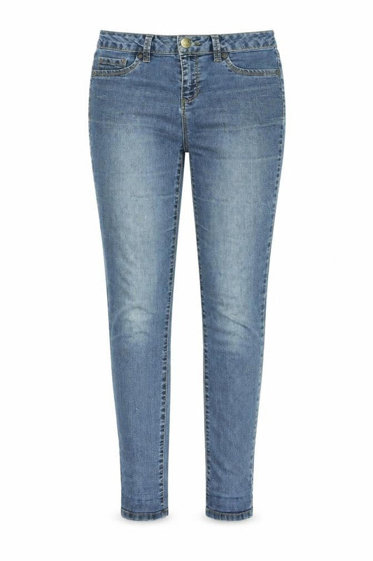 D. Jeans Womens Blue Cotton Skinny Jeans Size 6 L27 in Regular Zip