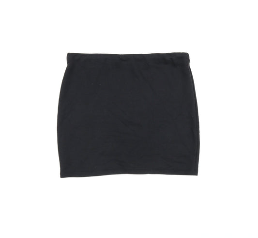 Shana by friday's Womens Black Polyester Mini Skirt Size 2XL
