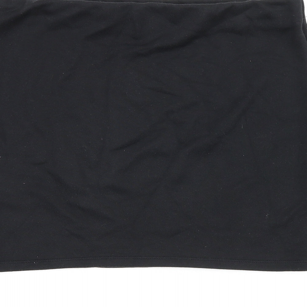 Shana by friday's Womens Black Polyester Mini Skirt Size 2XL