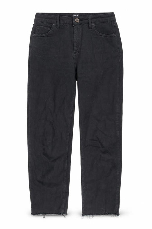 BDG Womens Black Cotton Straight Jeans Size 28 in L32 in Regular Zip