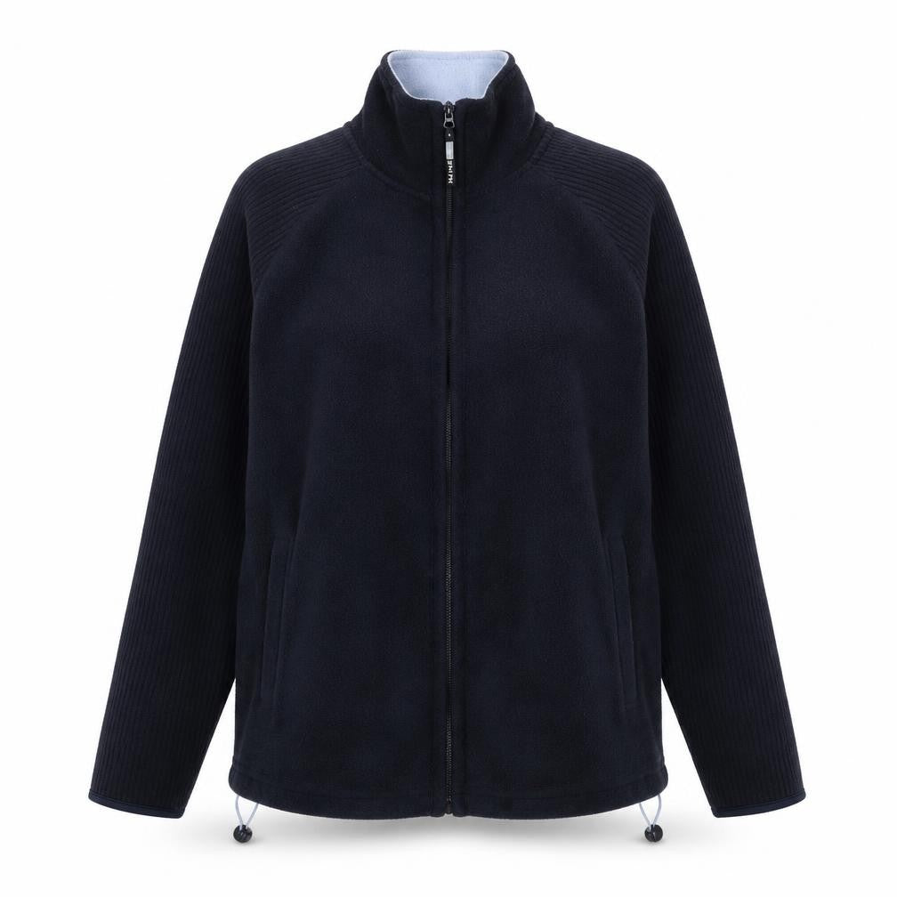 Maine New England Womens Blue Jacket Size 10 Zip