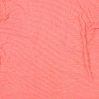 Lily & Me Womens Pink Jacket Blazer Size 12 - Ribbed