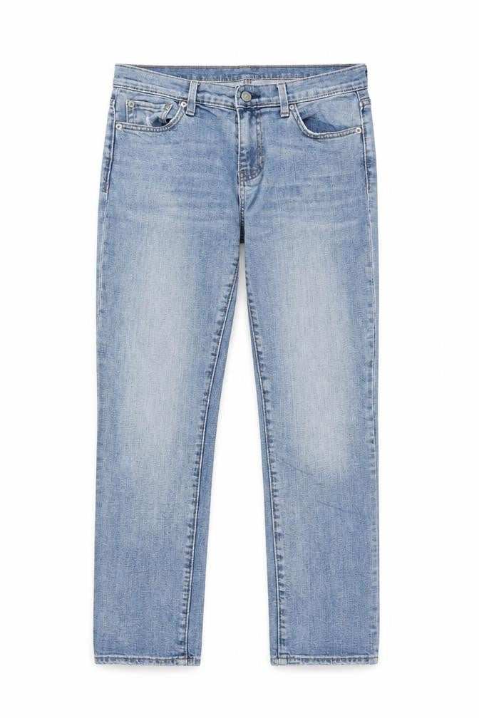 Gap Mens Blue Cotton Straight Jeans Size 28 in L27 in Regular Zip