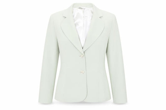 BHS Womens Green Polyacrylate Fibre Jacket Blazer Size 12