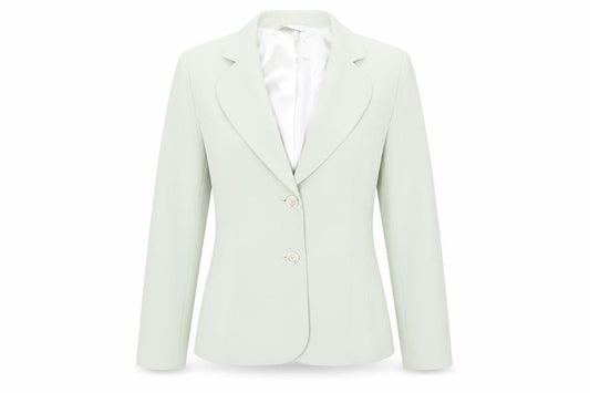BHS Womens Green Polyacrylate Fibre Jacket Blazer Size 12
