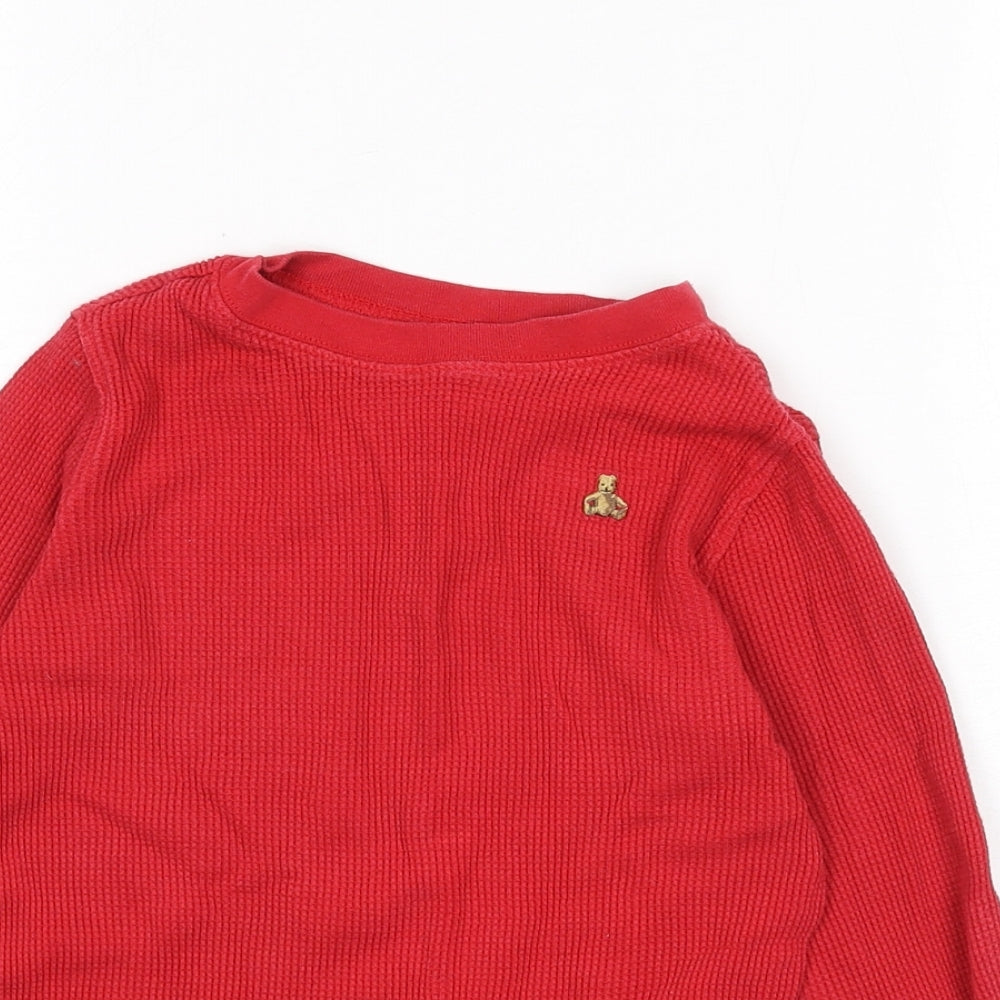 Gap Boys Red 100% Cotton Pullover Sweatshirt Size 5 Years Pullover