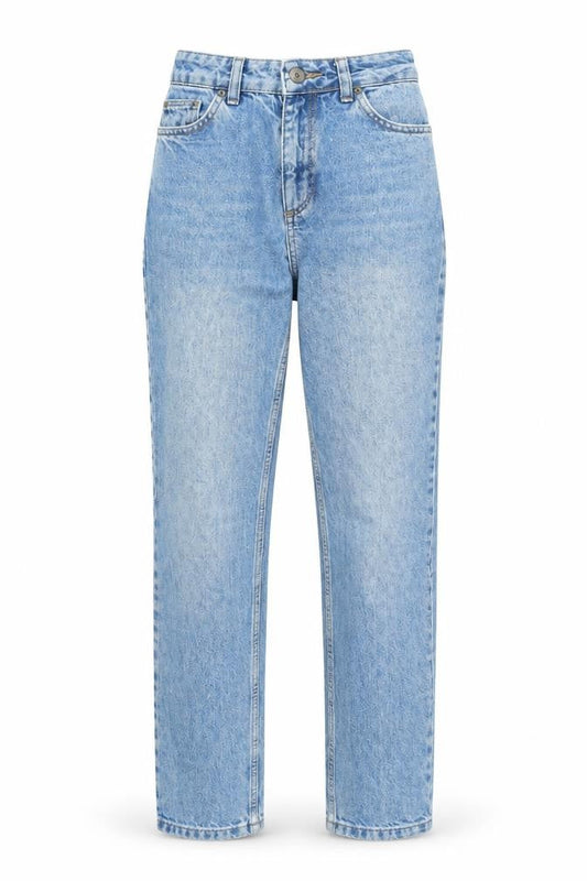 BDG Womens Blue Cotton Straight Jeans Size 24 in L32 in Regular Zip