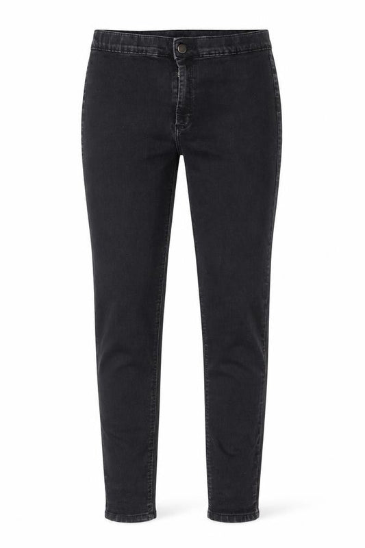 Topshop Womens Black Cotton Skinny Jeans Size 34 in L23 in Regular Zip - Pockets