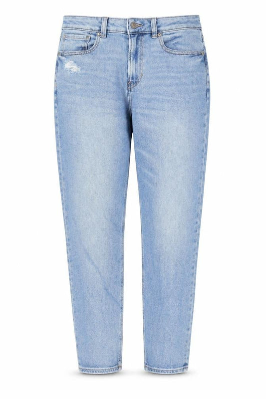 Amercian Eagle Womens Blue Cotton Straight Jeans Size 28 in L28 in Regular Zip - Pockets, Belt Loops